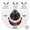 thumbnail image 2 of Ratchet Screwdriver Precision Handle Portable Manual Hand Tools Kit Wireless Cordless Magnetic Small for Home Household Repair, 2 of 6