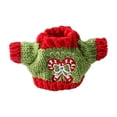 thumbnail image 2 of Hamster Clothes Small Dog Sweater 3.5 Inch Extra Small Dog Clothes Dog Christmas Outfit Knit Warm Pet for Holiday Small Puppy Clothes, 1 Pack, 2 of 5
