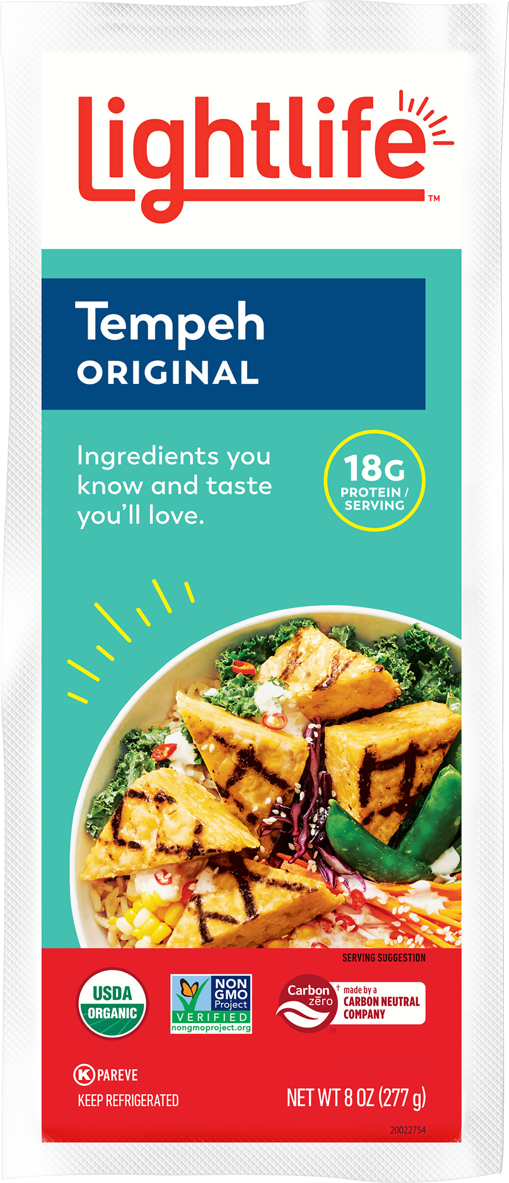 Lightlife Original Organic Tempeh