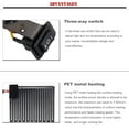 thumbnail image 4 of 12V Motorcycle Handlebar Heated Pad, Warm Heated Grip Kit Pads, Motorbike Winter Heated Grip Pads, 4 of 9