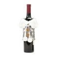 thumbnail image 2 of Fiudx Ofertas relámpago Funda para botella de vino de Navidad, conjunto de ropa, adornos para botella de vino, bolsa, decoración para mesa de cena para fiesta de Navidad, regalos, 2 of 6
