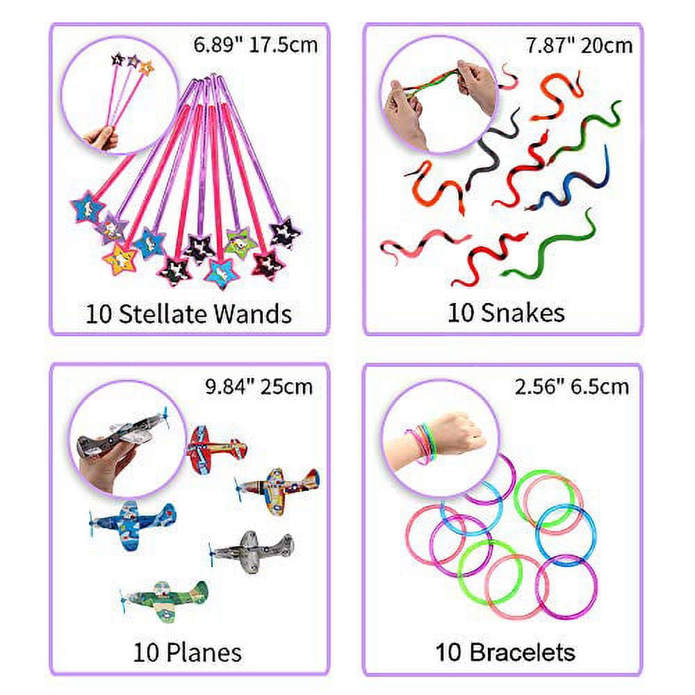 120pc Party Favors Toys Assortment for Kids Birthday Carnival Prizes Box  Goodie Bag Fillers Classroom Rewards Pinata Filler Toys