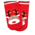thumbnail image 5 of Penkiiy Christmas Socks Funny Christmas Casual Ankle Socks Unisex Winter Warm Cotton Thermal Socks Holiday Cartoon Winter Slipper Socks for Boys Girls Men Women Red, 5 of 5