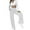White, variant on QUINDOS Flare Leg Pants for Women 2024 High Waisted Long Casual Trousers Cotton Pull on Relaxed Fit Pants with Pockets
