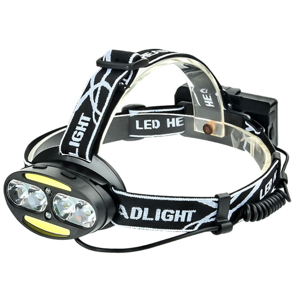 Waterproof Headlight USB Rechargeable LED Headlamp Head Torch Running Fishing UK 
