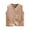 Beige [New Arrivals: Mix, Match & Save], variant on Ladies' Fleece Thermal Sleeveless Base Layer Outerwear Pullover Top, Warm Thickened Loose Fit Winter Workout Hiking Top, Gift for Women | CSEONE,Beige XL