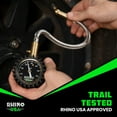 thumbnail image 6 of Rhino USA 75PSI Heavy Duty Tire Pressure Gauge - Certified ANSI B40.1 Accurate, Premium Braided Hose, 6 of 8