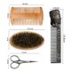 thumbnail image 5 of 4pcs Beard Comb Set Revolution Beard Comb & Beard Brush Boar Bristle, 5 of 5