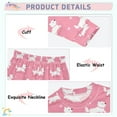 thumbnail image 4 of joogoo Cute Dogs Pajamas Set Long Sleeve Soft Cotton Sleepwear 2 Piece 24M, 4 of 7