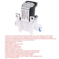 thumbnail image 4 of 1PC Inlet Solenoid Valve 12V/24V Pure Water Machine, Water Purifier, Reverse Osmosis 2-point Quick Connect Valve Switch, 4 of 5