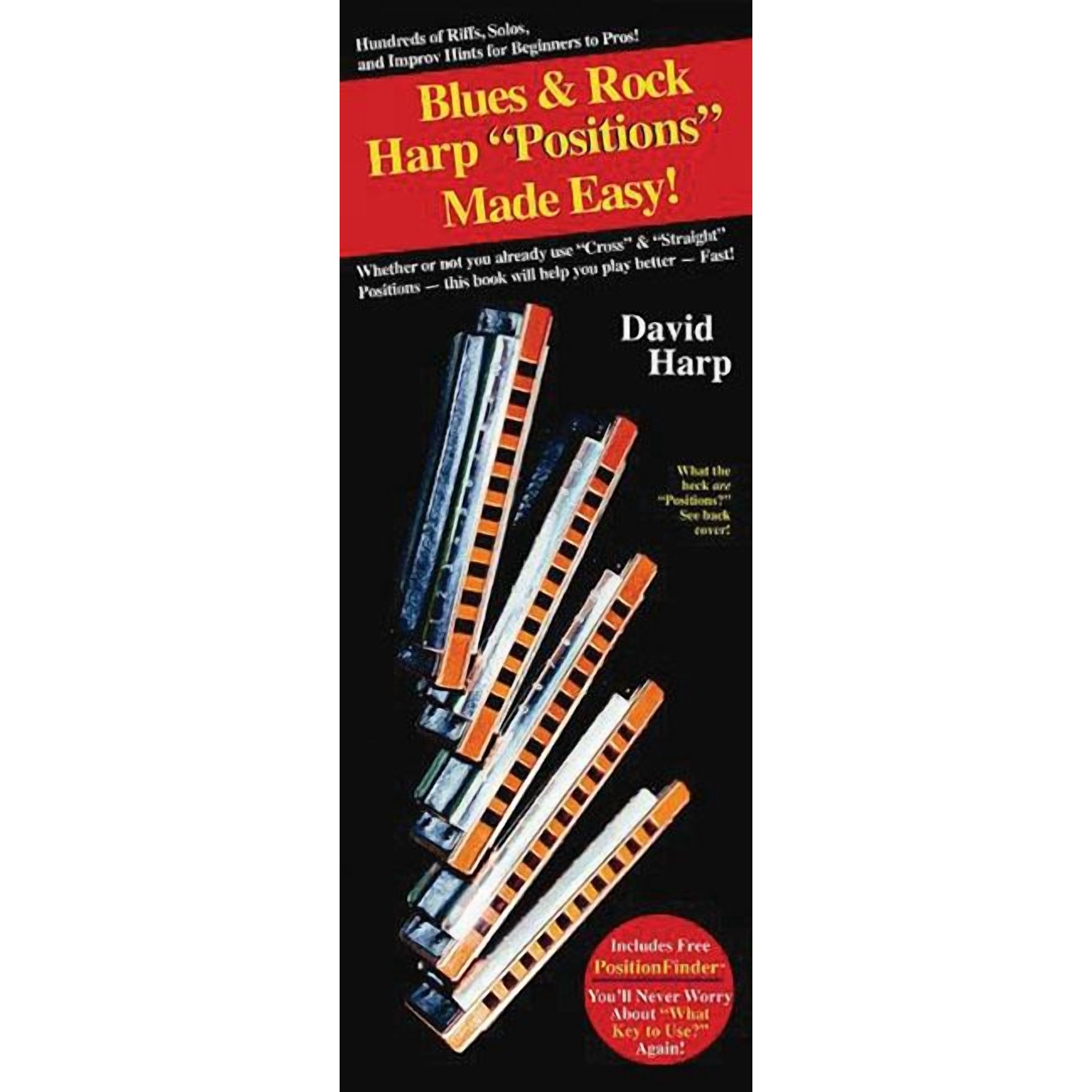 Harmonica: Blues & Rock Harp "Positions" Made Easy: Compact Reference Library (Paperback)