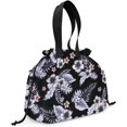 thumbnail image 2 of Lunch Bag for Women Insulated Womens Drawstring Lunch Bag for Work, Stain-Resistant Large Lunch Box for Women with Containers, Cinch Closure Cromwell Bag Black Man Reusable Lunch Bag Office, 2 of 4