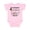 AD-Pink, variant on My Mommy Graduated and I'm Super Proud Boys or Girls Baby Bodysuit