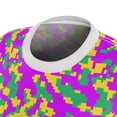 thumbnail image 6 of Digital Mardi Gras Camo T-shirt for Women - Camo Color Code 0103, 6 of 6