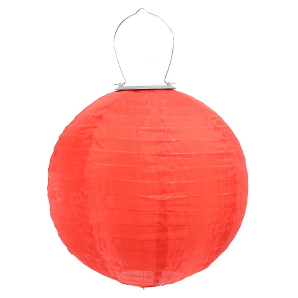 Linterna Solar De Tela, Linternas Chinas LED De Nailon Resistente Al Agua Para Decoración De Jardín Y Patio, Fácil De Montar Y Colgar, Ideal Para Fiestas