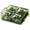 Green, variant on Kaireo Snack Serving Tray with Lid & 4 Removable Bowls , Divided Platter for Cookies Chips Dip Ideal for Indoor Parties & Gatherings