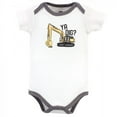 thumbnail image 6 of Hudson Baby Infant Boy Cotton Bodysuits 5pk, Ya Dig?, 6-9 Months, 6 of 6
