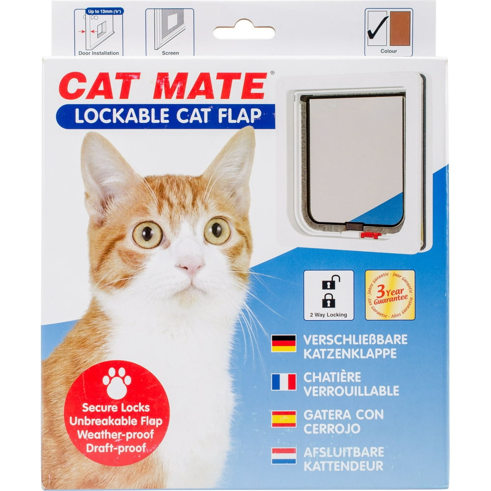 Cat Mate Lockable Cat FlapWhite