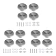 thumbnail image 3 of Yuarrent 4set Multi-functional Pot Lid Access For Cap Cover Universal Knob Cookware Cover Steel Cast Top Stylish Steel Pot Type1, 3 of 6