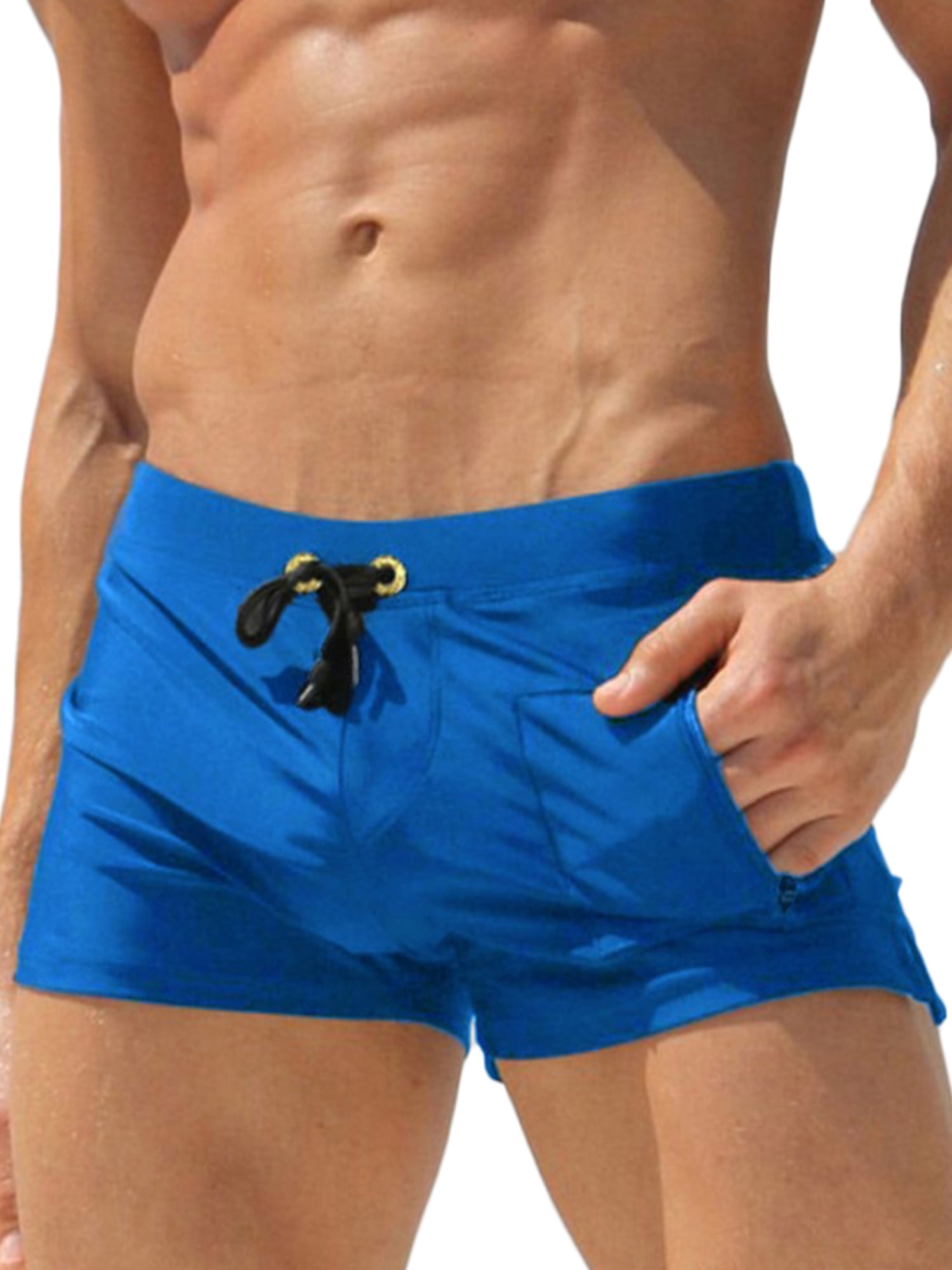 mens swim shorts with zip pockets
