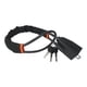 thumbnail image 4 of Los accesorios de bloqueo del volante del automóvil n fácilmente la seguridad universal del automóvil Negro Cola Bloqueo del volante, 4 of 8