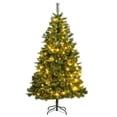 thumbnail image 1 of Árbol de Navidad Artificial vidaXL con 300 LED de 1,8 m con Base, 1 of 9