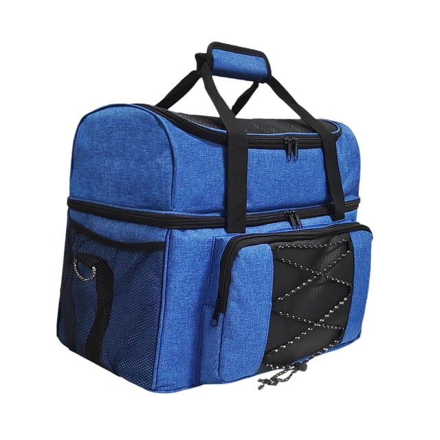 pitrice Double Ball Bowling Bag Practical Multipurpose Sports for Gym Travel Outdoor