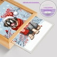 thumbnail image 4 of Hello Winter Mastiff Smiling in Red Scarf Hat Welcome Christmas Acrylic Plaque with Wood Photo Frame Box Mastiffs Dog Lover Gifts Idea Light Box - 00017, 4 of 5