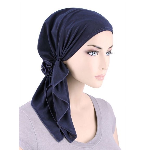 The Bella Scarf Navy Blue