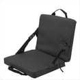 thumbnail image 4 of Silla Plegable Portátil con Respaldo, Cómodo Asiento de Estadio para Acampar Al Aire Libre en la Playa., 4 of 5