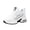 White, variant on Hidden Wedge Heel 8cm, Womens Platform Sneakers, Hidden Wedge Heel 3inch Lace Up Walking Shoes with Fashion Letter Detail, Comfortable Height Increasing Athletic Footwear for Women