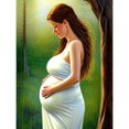 thumbnail image 1 of Diamond Painting 5D DIY Full Round Drill Embarazada Madre Decoración (A2949) Hugtrwg Para estrenar, 1 of 9