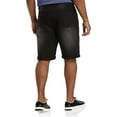 thumbnail image 2 of True Nation by DXL Men's Big & Tall Denim Shorts, Washed Black, 52 Waist, 2 of 8