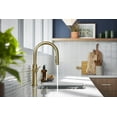 thumbnail image 4 of Kohler 22972-2MB Crue Pull Down Kitchen Faucet, Vibrant Brushed Moderne Brass, 4 of 4