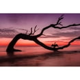 thumbnail image 3 of PHBurchett 18x13 Black Modern Framed Museum Art Print Titled - Photography Study Sunset Beach, 3 of 5