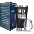 thumbnail image 2 of 50th Birthday Gifts For Men Women - 1973 50th Birthday Decorations For Men Women - Gifts For Women Turning 50 - 50 Year Old Gifts For Men, Women, Mom, Dad, Wife, Husband - 20 Oz Tumbler, 2 of 6