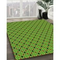 thumbnail image 2 of Ahgly Company Indoor Square Patterned Bright Green Novelty Area Rugs, 3' Square, 2 of 6
