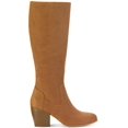 thumbnail image 3 of Style & Co. Womens Pull On Faux Suede Mid-Calf Boots, 3 of 3