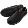 thumbnail image 2 of Ravelier Men's Moccasin Slippers with Flannel Lining, 2 of 6