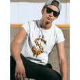 thumbnail image 2 of Grunge Evil Snake Cash Symbol T-Shirt Men -Image by Shutterstock, Male 4X-Large, 2 of 4