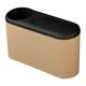 thumbnail image 4 of Bote de basura para coche Macarena contenedor de basura de Cuero PU beige, 4 of 8