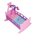thumbnail image 4 of Cuna decorativa para muebles de muñecas, cuna de casa de muñecas a escala 1:12, cuna de muñeca en miniatura, cama de bebé para casa de muñecas, características mejoradas, 4 of 8