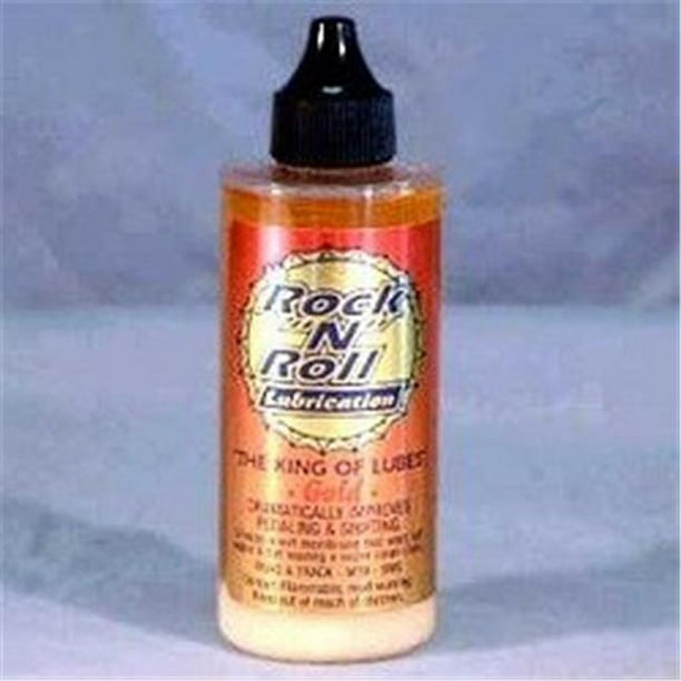 Rock "N" Roll Gold Lube Squeeze Bottle 4oz