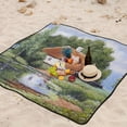 thumbnail image 6 of GZHJMY Landscape Large Picnic & Outdoor Beach Blanket, Waterproof Foldable Sandproof 3-Layer Picnic Mat for Camping,Hiking,Travel,Park,Concerts,78"X 78", 6 of 6