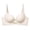 Beige., variant on HBGVBA Seamless Bras for Women V Neck Thin Strap Wireless Bra Solid Color Breathable T-shirt Bra
