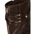 thumbnail image 4 of Nature Breeze BD16 Women Leatherette Buckle Gold Plating Heel Knee High Riding Boot, 4 of 6