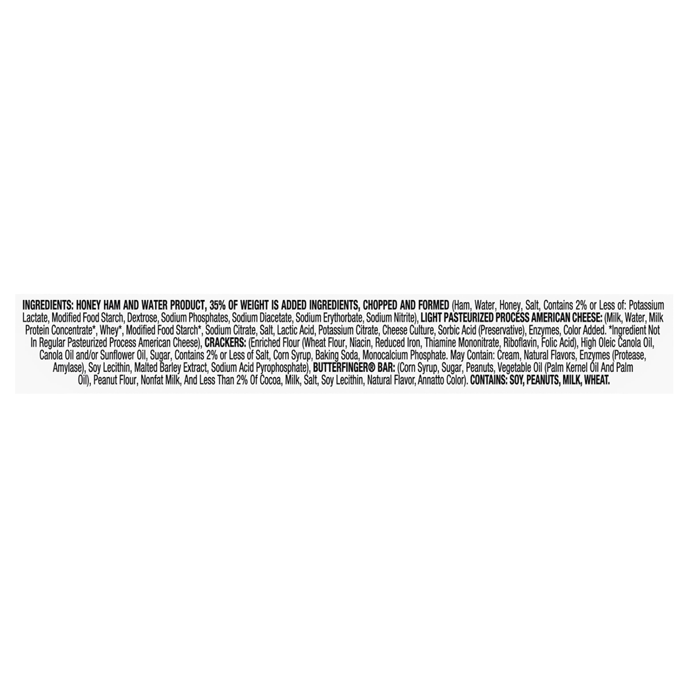 Armour LunchMakers Honey Ham, Crackers & Butterfinger, 2.4 oz Meal Kit Refrigerated