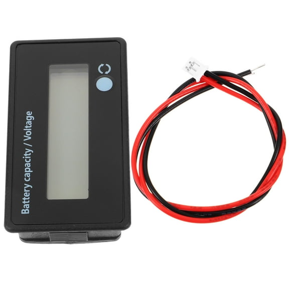 MLINS 12 V/24V/36V/48V Battery Indicator Meter Capacity Tester