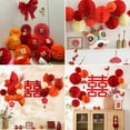 thumbnail image 5 of 5pcs 4Inch 10cm DIY Baby Shower Gift Supplies Honeycomb Balls Paper Pom Poms Birthday Wedding Decor Chinese Paper Lantern 8, 5 of 8