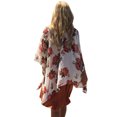 thumbnail image 4 of Mujeres Floral Impreso Gasa Kimono Cardigan Chal Tops Cubrir (M)-128162.02 Tmvgtek Mujer, 4 of 8